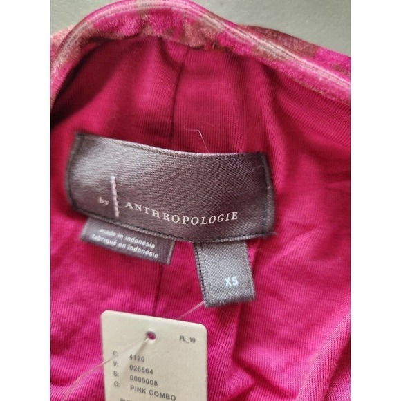 NWT Anthropologie Ruched Velvet Floral Mini Skirt Pull On Size XS - Picture 7 of 11